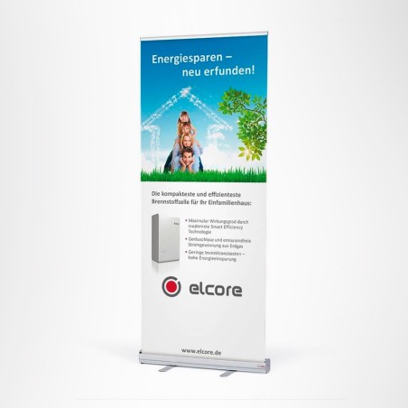 Roll Up Banner 1x2m | Impresión en Alta Resolución