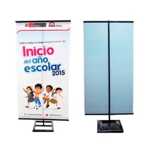 Banner 80×200 cm con Parante Metálico