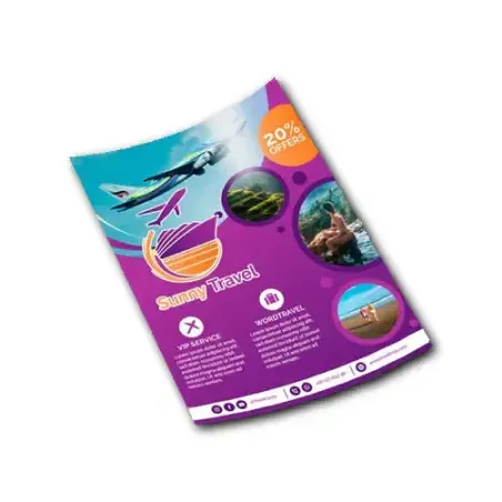 Flyer A4 Impreso a Full Color