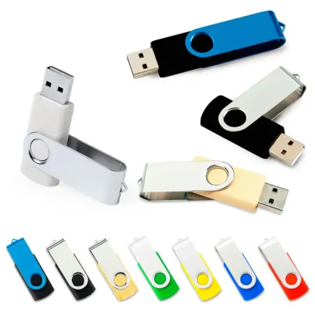 USB Giratorio de 8GB | Personalizable con Logo