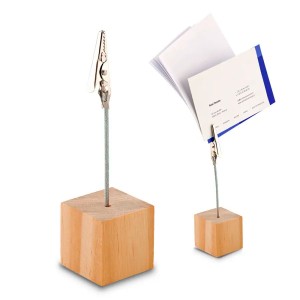 Memo Clip Cubo Ecológico Personalizado | Grabado con Logo