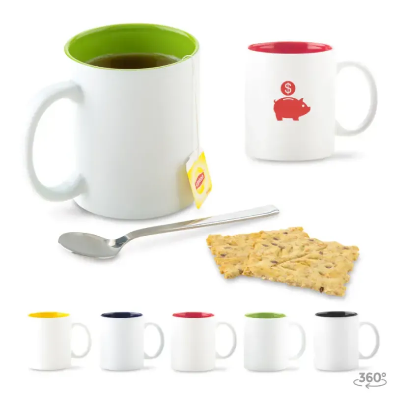 Taza Cerámica de Colores | Personalizada con tu Logo Taza Cerámica de Colores | Personalizada con tu Logo