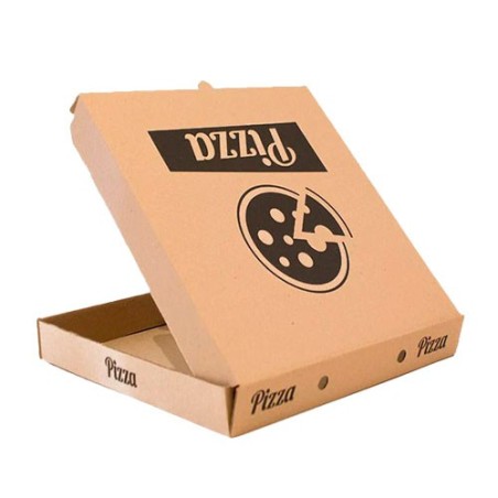Caja para Pizza 33x33 cm | Resistente y Plegable