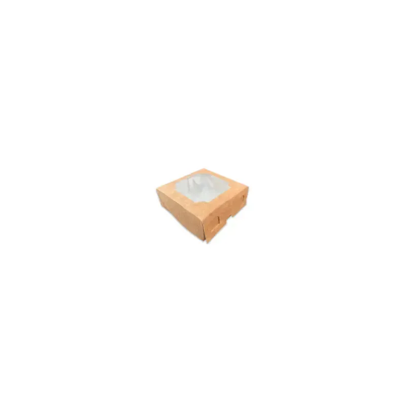 Caja para 2 Chocotejas Kraft | Empaque Ecológico