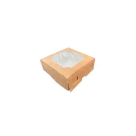 Caja para 2 Chocotejas Kraft | Empaque Ecológico