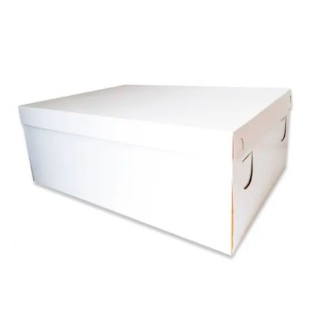 Caja para Torta Rectangular 40x35x15 cm | Resistente y Segura