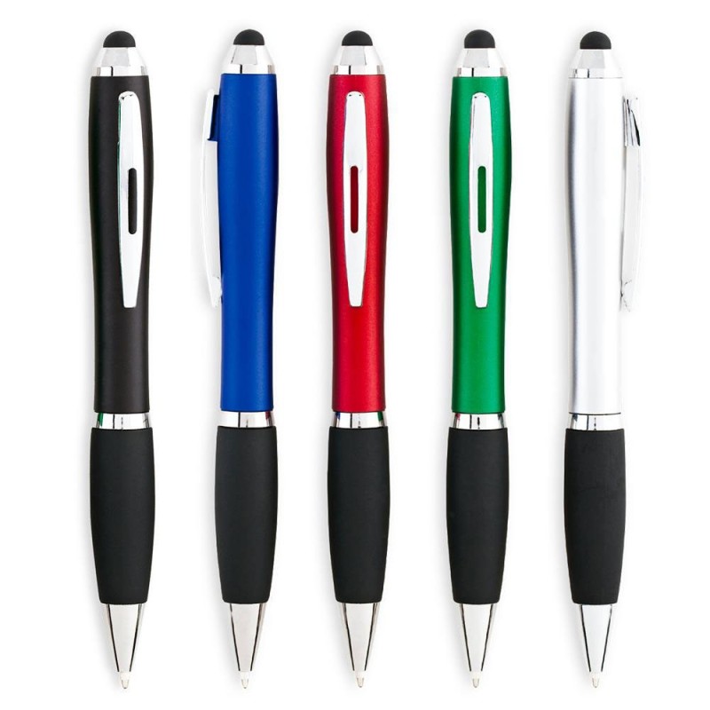 Bolígrafo Stylus con Clip Metálico Personalizado